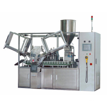 LTRG-120 Automatic Double Head Tube Filling and Sealing Machine for toothpaste glue plastic tube aluminum tube